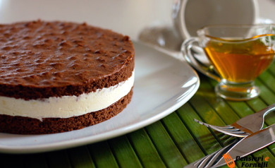 Torta fetta al latte