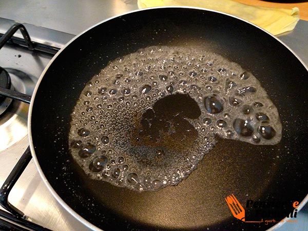 Crepes caramellate alla nutella