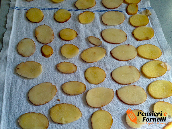 Chips fatte in casa