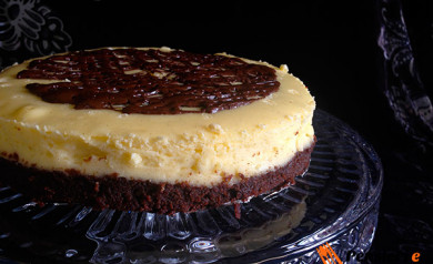 Cheesecake infornata