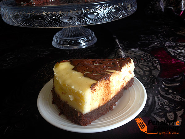 Cheesecake infornata