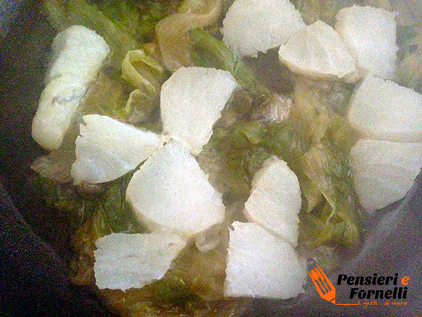 Paccheri baccalà e scarola