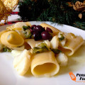 Paccheri baccalà e scarola