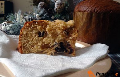 Ricetta natalizia - Panettone classico con lievito madre e gocce di cioccolato di Piergiorgio Giorilli