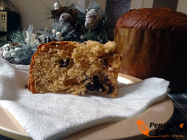 Panettone classico con lievito madre e gocce di cioccolato - Ricetta di Piergiorgio Giorilli