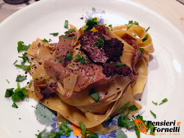 Pappardelle porcini e tartufo