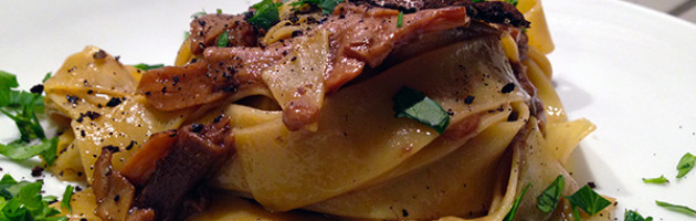 Pappardelle porcini e tartufo