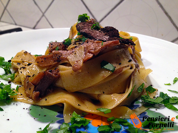 Pappardelle porcini e tartufo