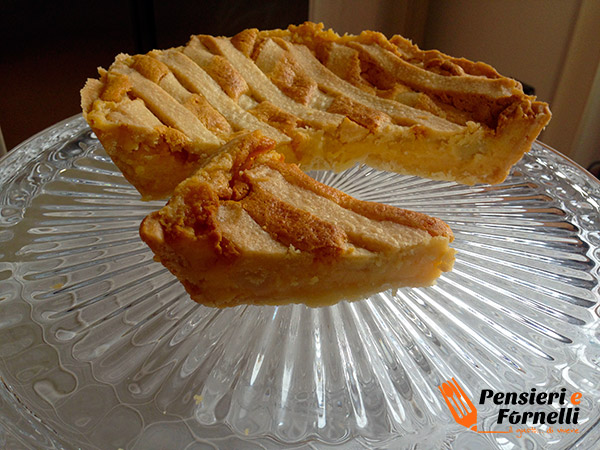 Crostata al cioccolato bianco