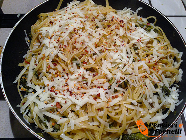 Linguine con i friarielli