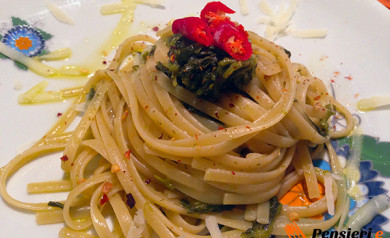 Linguine con i friarielli