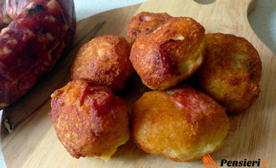 Polpette di pane ai salumi