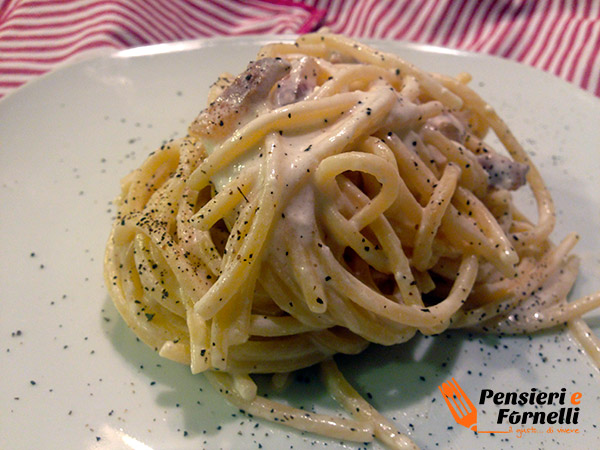 Spaghetti cacio ricotta e pepe