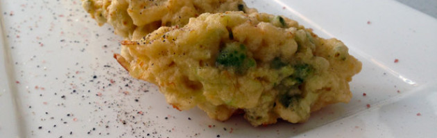 Frittelle di cavolo verde alla birra