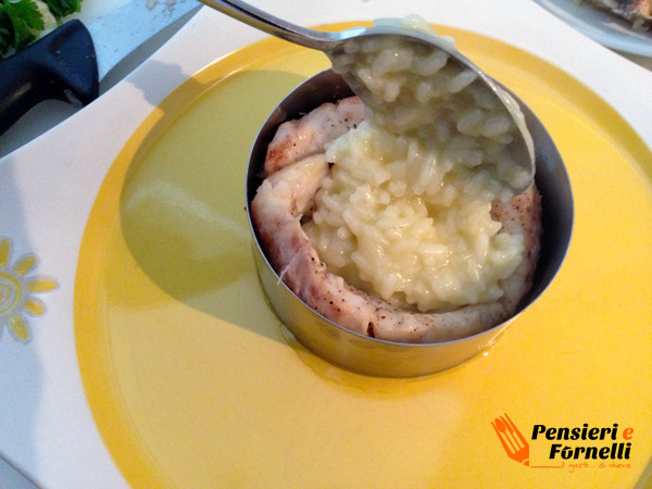 Risotto al limone con pezzogna