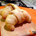 Cornetti di pane ai ciccioli