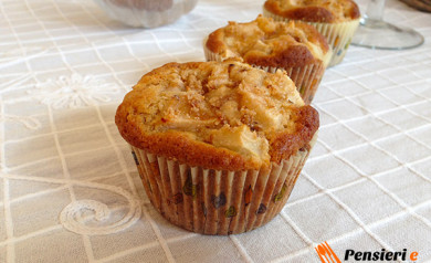 Madeleines nocciole e pere