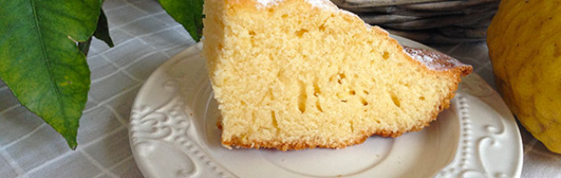 Ciambella morbida moulose al limone