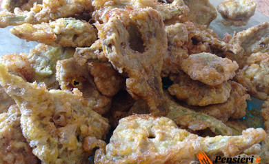 Carciofi fritti alla napoletana