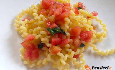 Pasta alla crudaiola