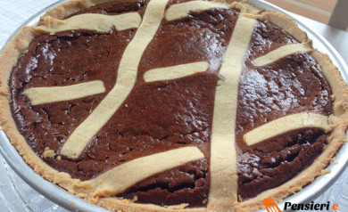 Pastiera al cioccolato