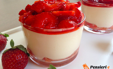 Tiramisù alle fragole