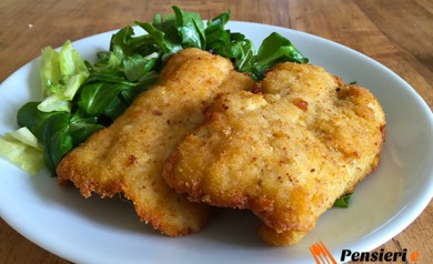 Cotoletta di pesce bandiera