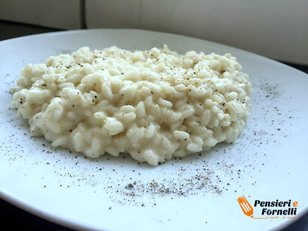 Riso cacio e pepe