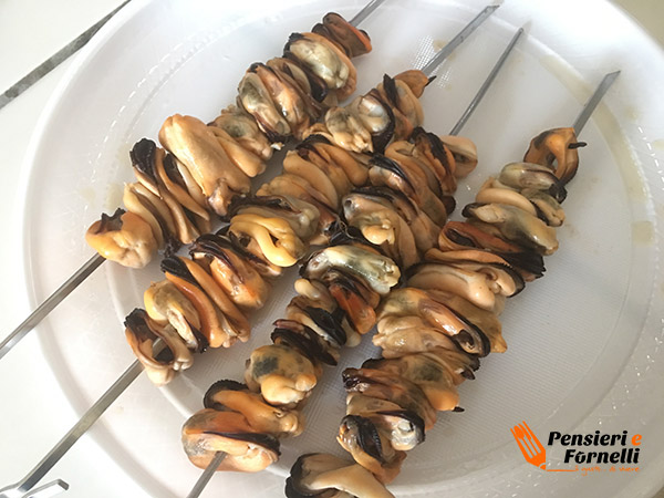 Spiedini di cozze