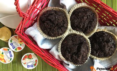 cheese muffin al cacao