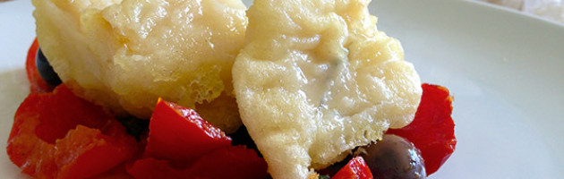Ricetta natalizia baccalà in tempura