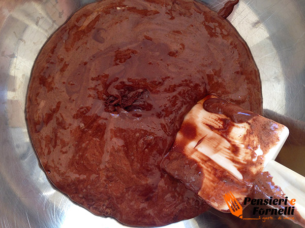 Coppa cocco e cioccolato - mousse al cioccolato fondente