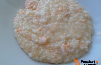 Baby risotto al salmone - Ricetta 18-36 mesi