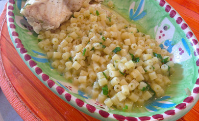 Zuppetta di coccio in bianco